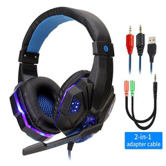 Led Light Wired Gamer Headset - Gadget and Glam Shop