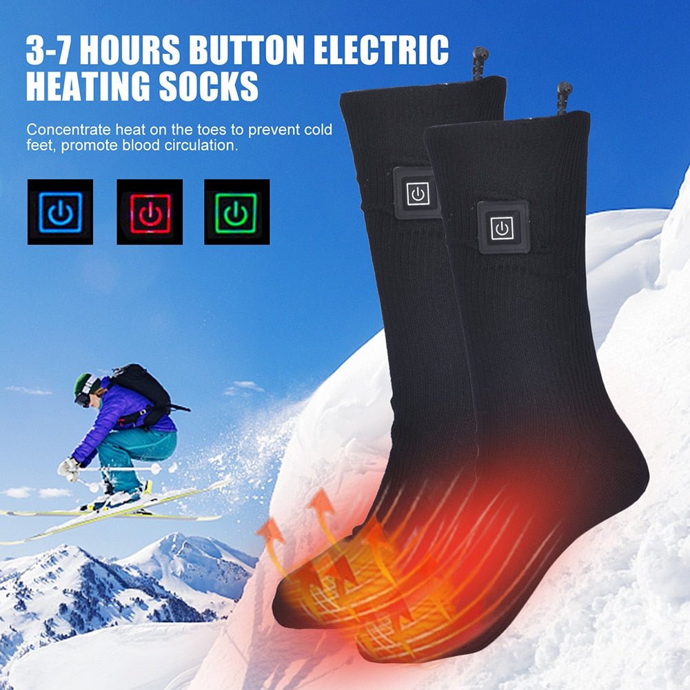 Breathable Heated Socks - Gadget and Glam Shop