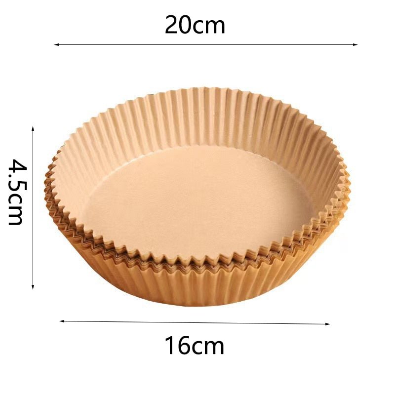 50pcs Air Fryer Disposable Paper Liner - Gadget and Glam Shop