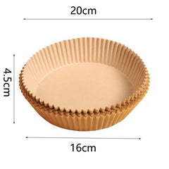 50pcs Air Fryer Disposable Paper Liner - Gadget and Glam Shop