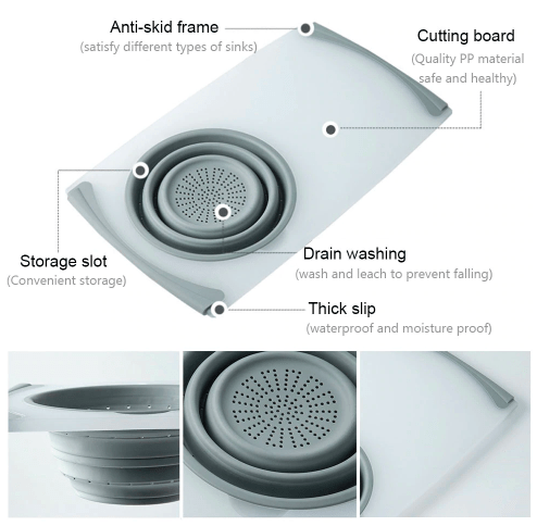 Kitchen Plastic Chopping Board - Gadget and Glam Shop
