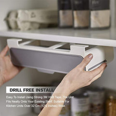 Kitchen Self - Adhesive Wall - Mounted Spice Organizer - Gadget and Glam Shop