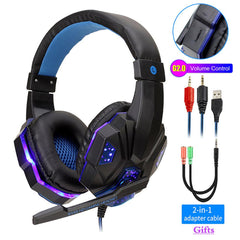 Led Light Wired Gamer Headset - Gadget and Glam Shop