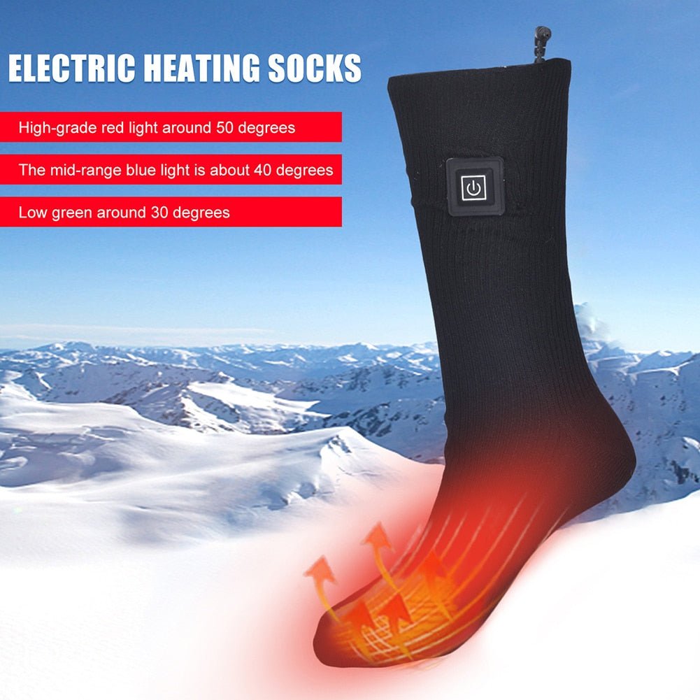 Breathable Heated Socks - Gadget and Glam Shop