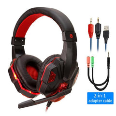 Led Light Wired Gamer Headset - Gadget and Glam Shop