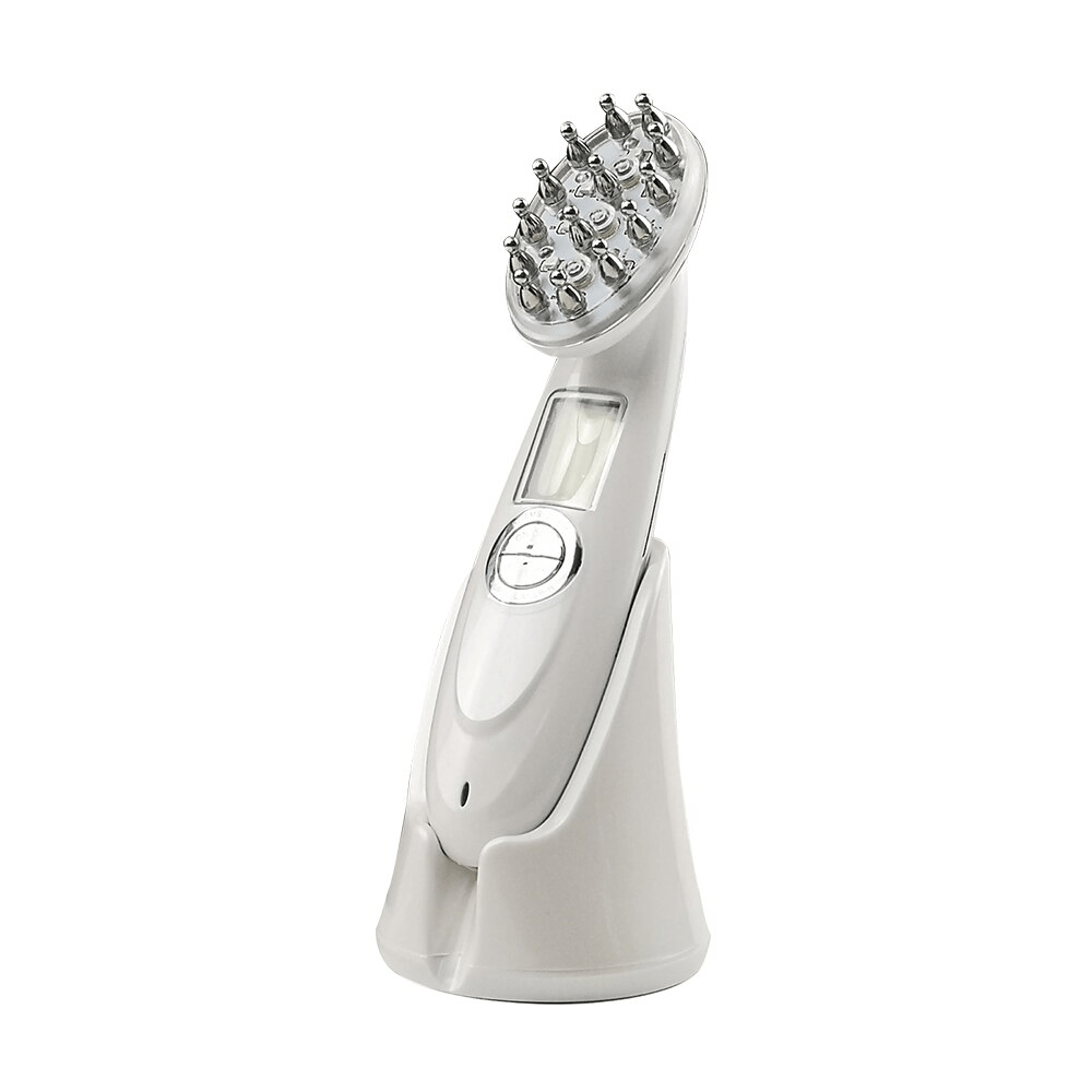 Electric Laser Hair Growth Comb Infrared EMS RF Vibration Massager Microcurrent Hair Care Hair Loss Treatment Hair Regrowth - Gadget and Glam Shop