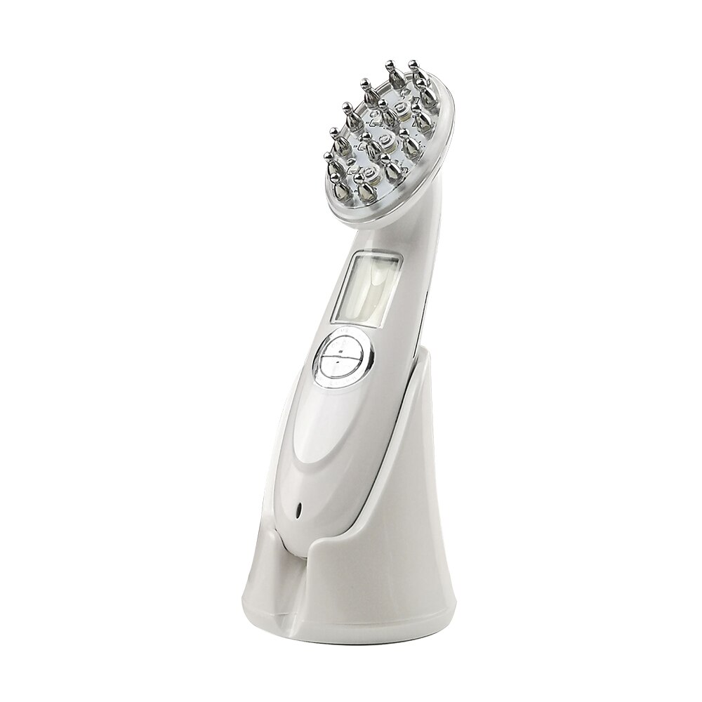 Electric Laser Hair Growth Comb Infrared EMS RF Vibration Massager Microcurrent Hair Care Hair Loss Treatment Hair Regrowth - Gadget and Glam Shop