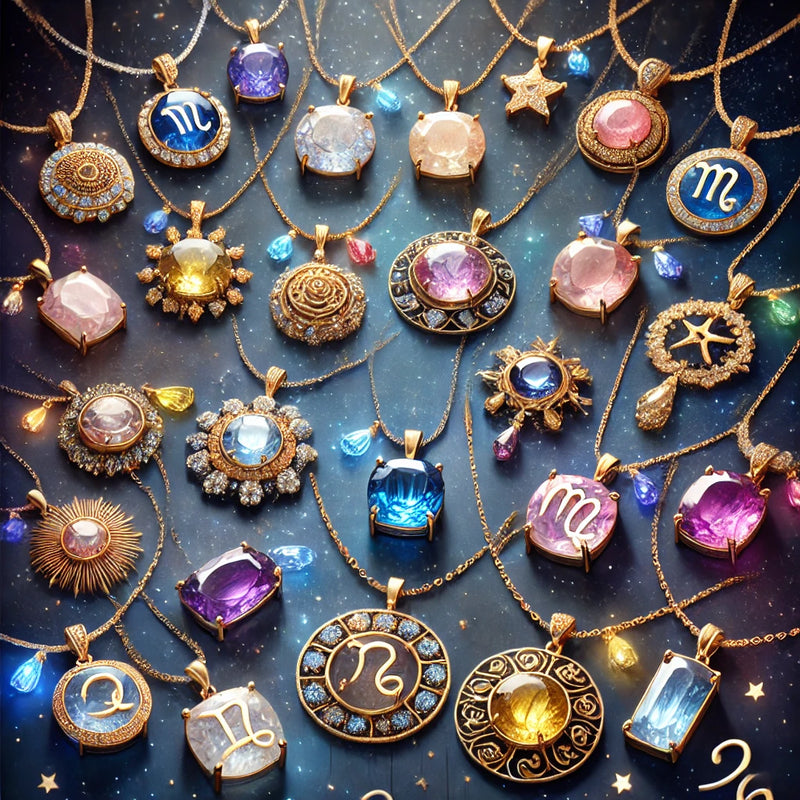 Celestial Harmony: Astrological Birthstone Necklaces for Your Sun Sign!