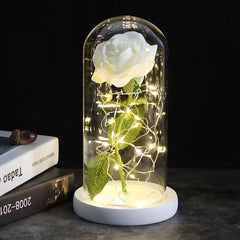 Enchanted Galaxy Rose - Everlasting Artificial Flower for Romantic Occasions, Ideal for Valentine's Day and Mother's Day, Perfect Wedding Decoration