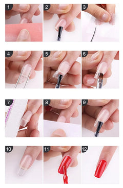 Silk Fiberglass Nail Extension Forms