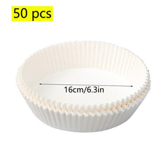 50pcs Air Fryer Disposable Paper Liner