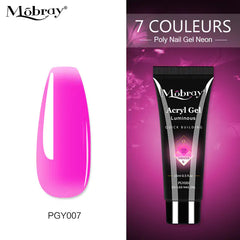 Poly Acrylic Gel: 15ML UV Gel for Nail Extension - 38 Colors