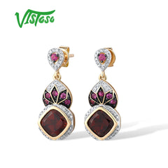 VISTOSO 14K Yellow Gold Drop Earrings