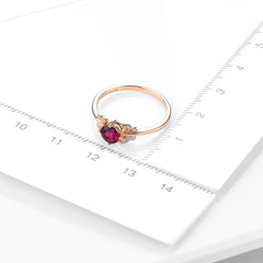 Garnet Grace Ring