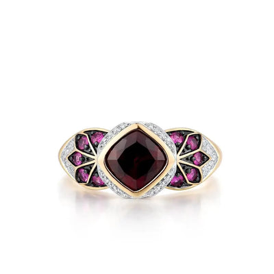 Ruby and Rhodolite Garnet Brillance