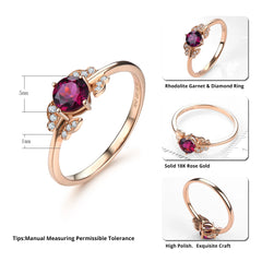 Garnet Grace Ring