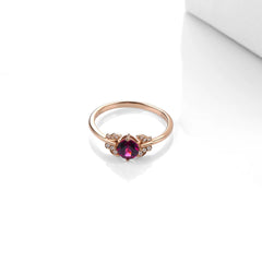 Garnet Grace Ring