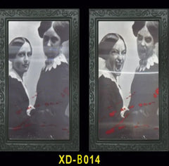 3D Halloween Face Changing Ghost Portrait