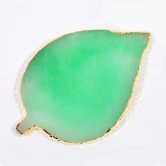 Round Resin Agate Stone Nail Color Palette Gel Polish