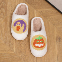 Spooky Comfort: Halloween Non-Slip Cotton Slippers for Cozy Nights