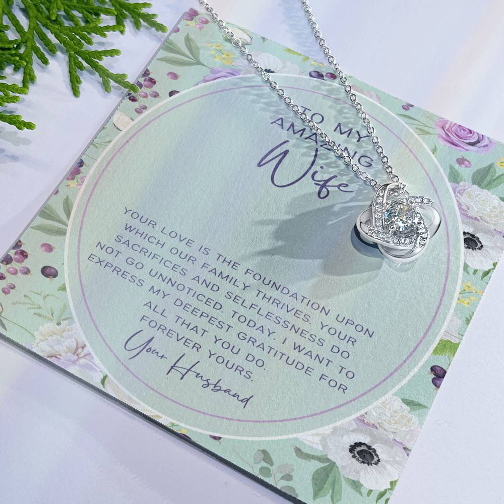 Foundation of Love Necklace – A Tribute to Unbreakable Devotion