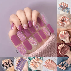 Glitter Nail Art Stickers