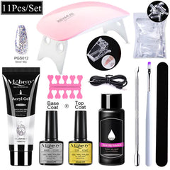 Mobray Polygel Nail Extension Kit: Complete Manicure Set