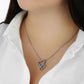 Welcome to the World – Heart - to - Heart Pendant Necklace for Mother's Day - Gadget and Glam Shop