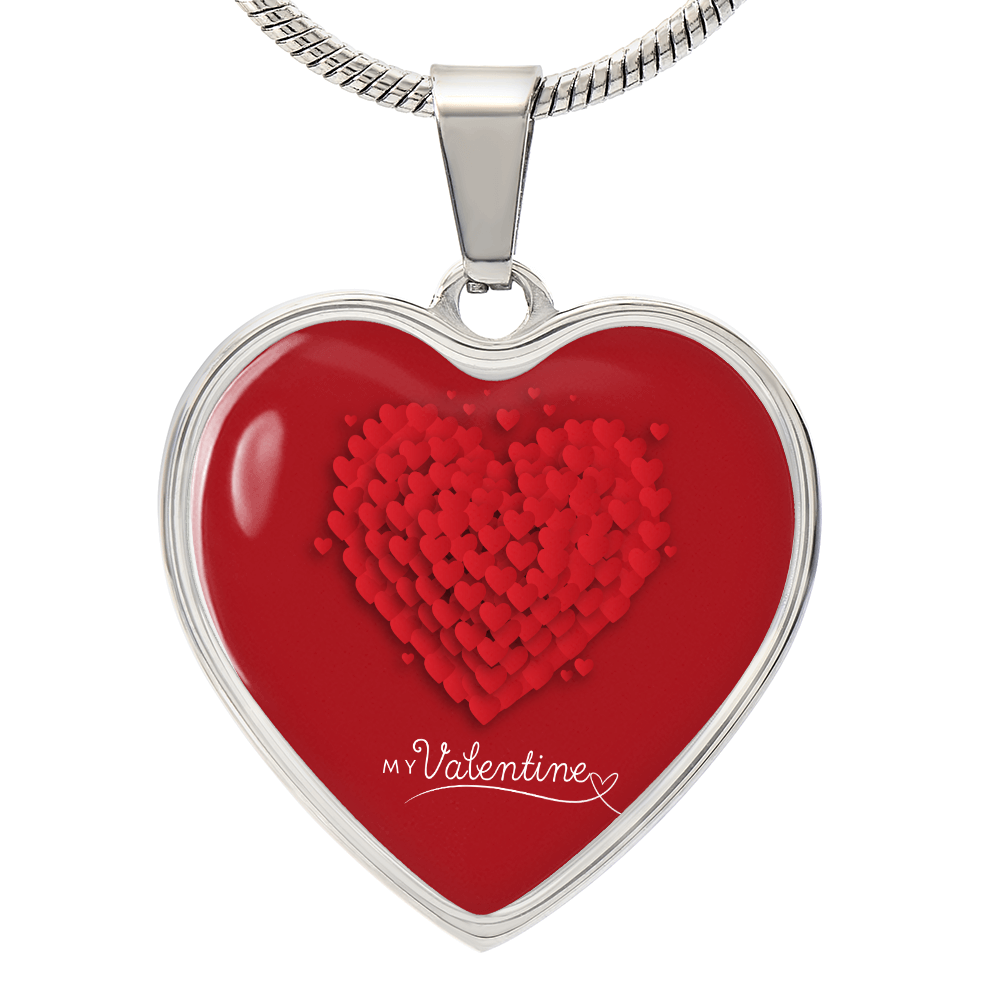 Eternal Elegance: Valentine's Day Luxury Heart Necklace