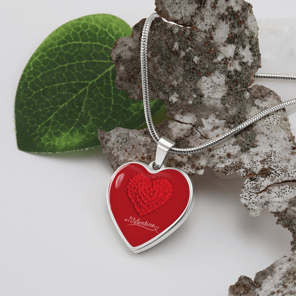 Eternal Elegance: Valentine's Day Luxury Heart Necklace