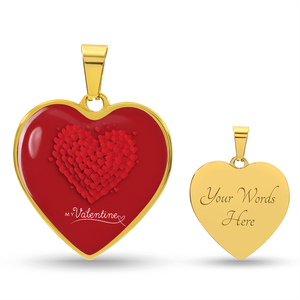 Eternal Elegance: Valentine's Day Luxury Heart Necklace