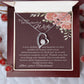 Graceful Strength Necklace: Embracing Chaos with Beauty