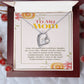 Guided by Courage Forever Love  Necklace: Celebrating Resilience and Compassion