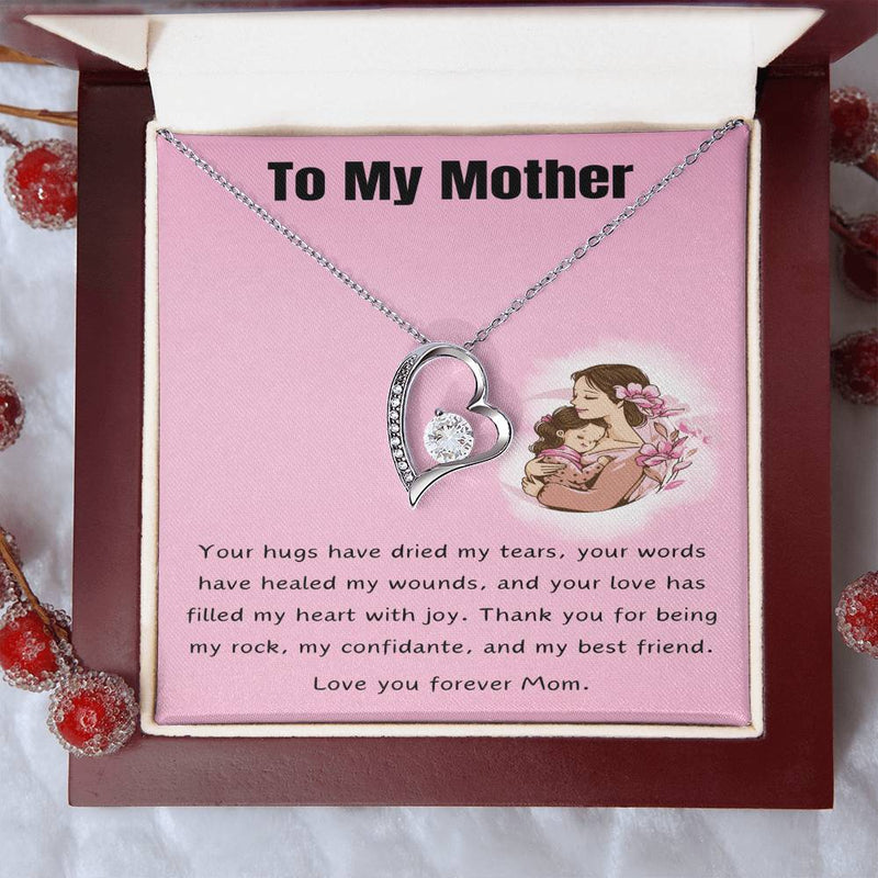 Forever Necklace - Heartfelt Gratitude for Mom