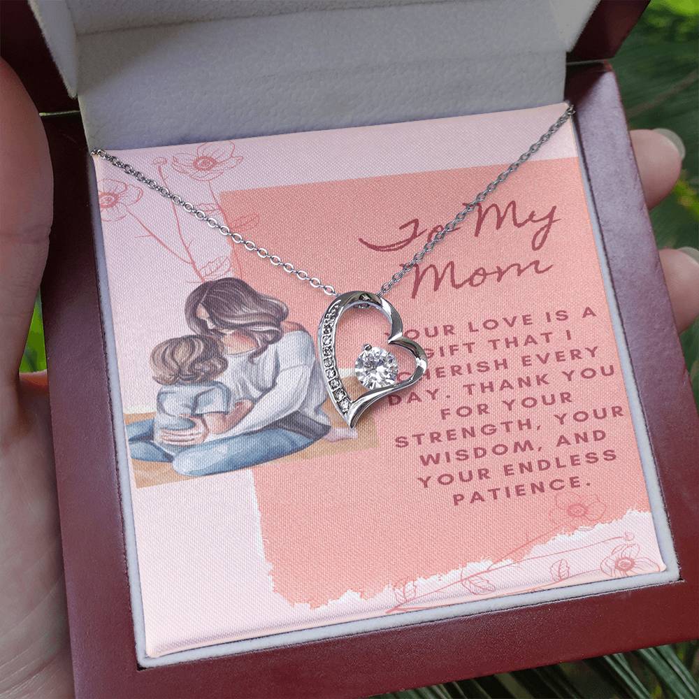 Cherished Love Necklace: A Gift of Strength and Wisdom