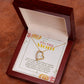 Guided by Courage Forever Love  Necklace: Celebrating Resilience and Compassion