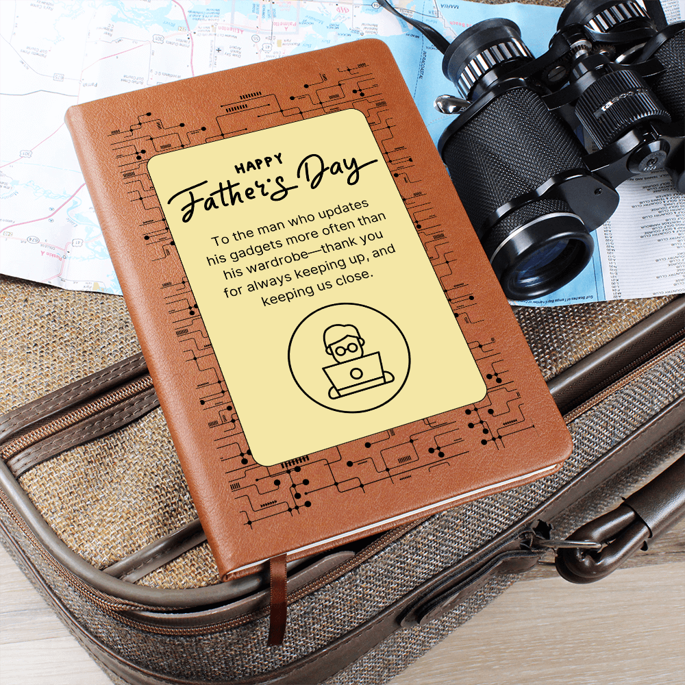 Code. Coffee. Dad Life. – Techie Father's Day Graphic Journal