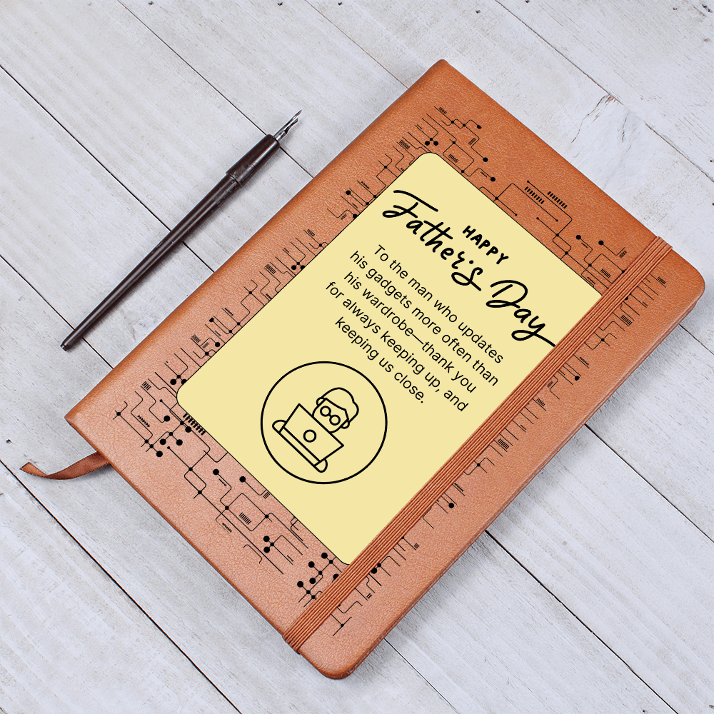 Code. Coffee. Dad Life. – Techie Father's Day Graphic Journal