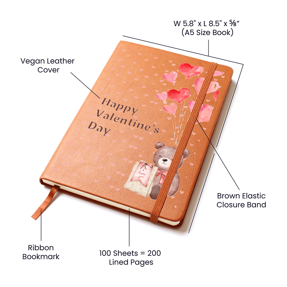 Valentine's Day Love Notes: A Journal for Us