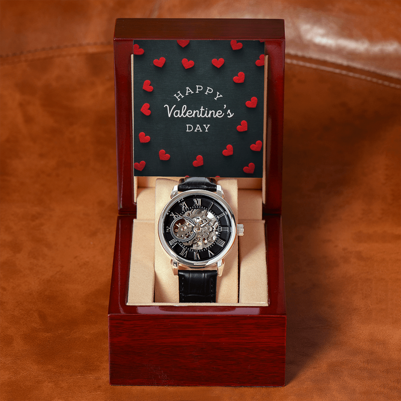 Timeless Love: Valentine's Day Openwork Watch