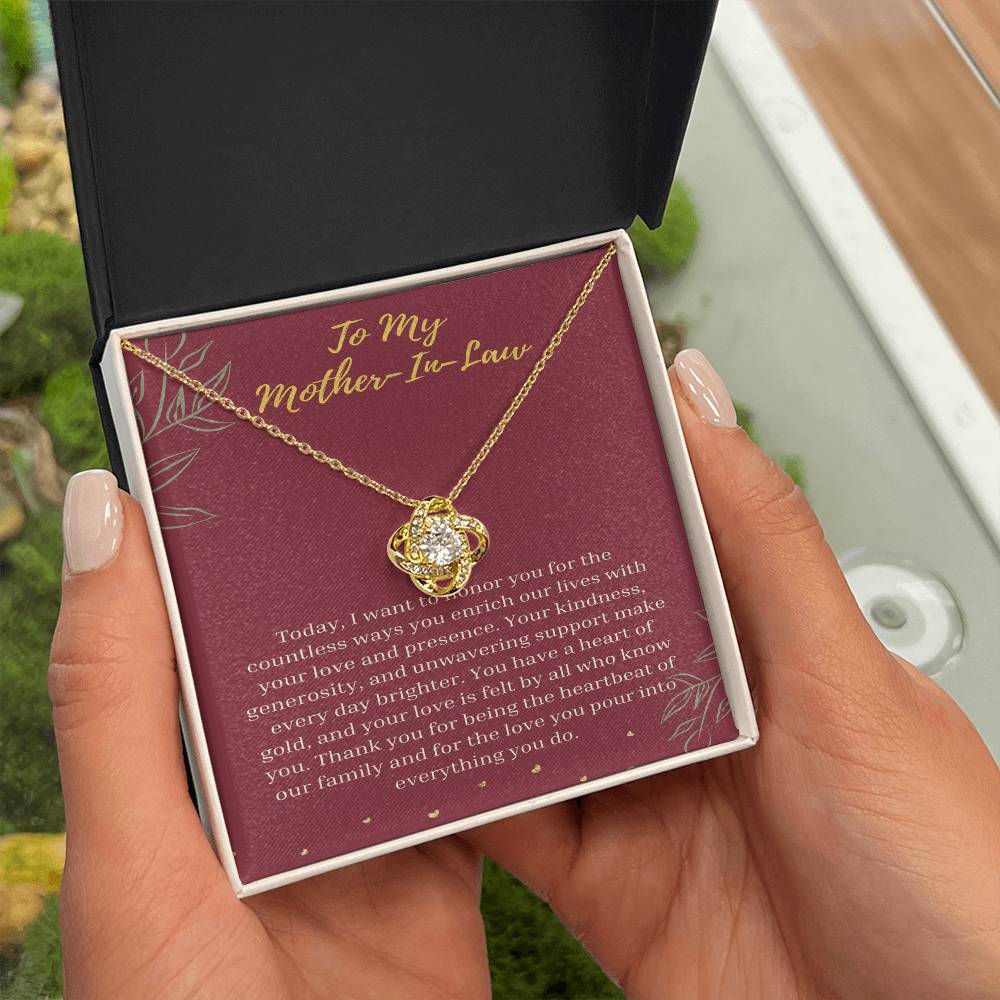 Love Knot Necklace: Celebrating Your Endless Love