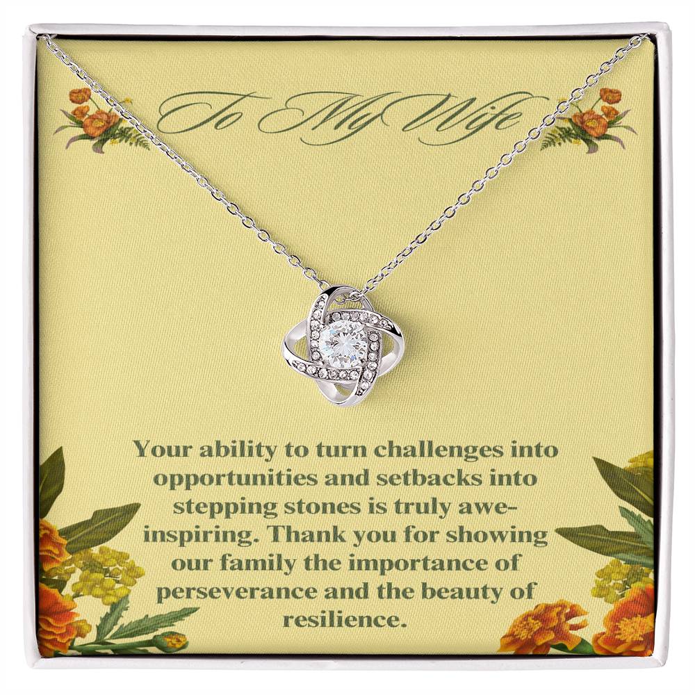 Stepping Stone Necklace: Honoring Resilience and Growth