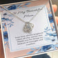 Love Knot Necklace: A Tribute to a Mom's Radiant Support - Gadget and Glam Shop