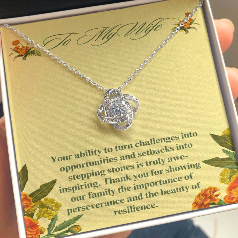 Stepping Stone Necklace: Honoring Resilience and Growth