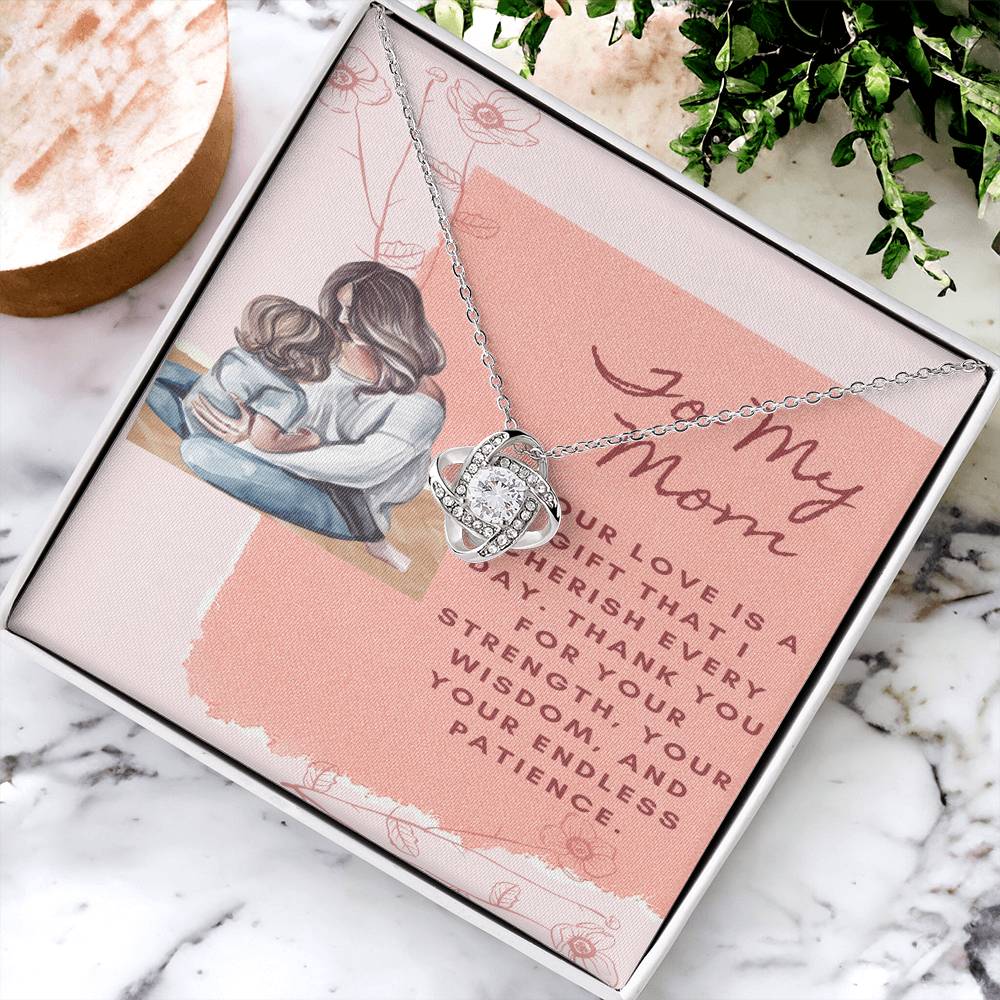 Endless Gratitude Pendant: Honoring Your Love's Blessing