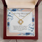 Love Knot Necklace: A Tribute to a Mom's Radiant Support - Gadget and Glam Shop