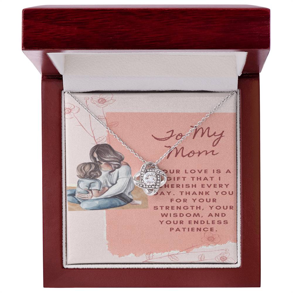 Endless Gratitude Pendant: Honoring Your Love's Blessing