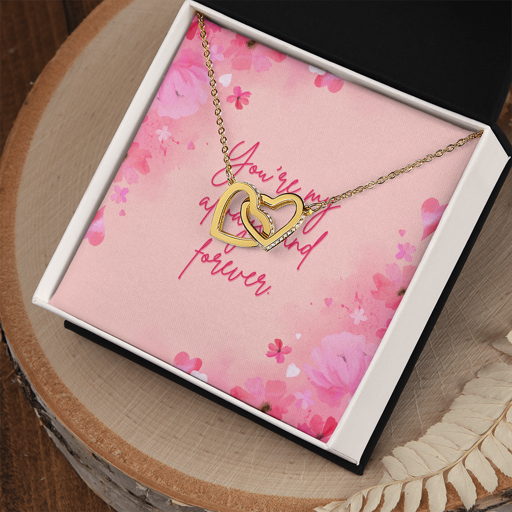 Eternal Connection: Valentine's Day Interlocking Hearts Necklace