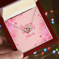 Eternal Connection: Valentine's Day Interlocking Hearts Necklace