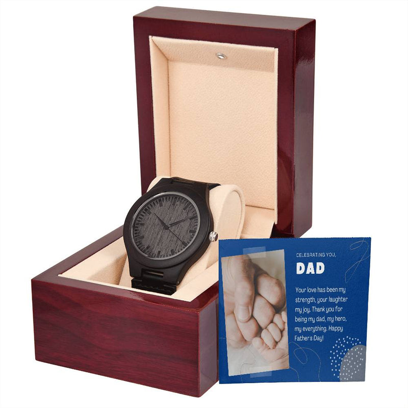 Wooden Watch - To My Beloved Dad